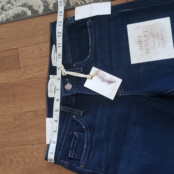 NWT Jessica simpson arrow straight blue jeans size 26 - Picture 6 of 8